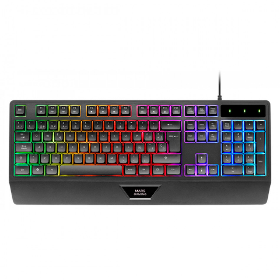 Teclado Gaming SemiMecánico Mars Gaming MK124