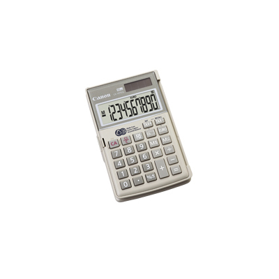 Calculadora canon bolsillo ls - 10etg dbl gris 10 digitos