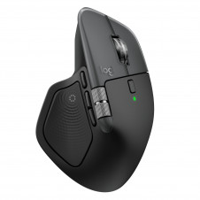 Logitech MX Master 4 for Mac, ratón Bluetooth ergonómico con respuesta háptica avanzada, desplazamiento ultrarrápido, carga USB-C, macOS, iPadOS,