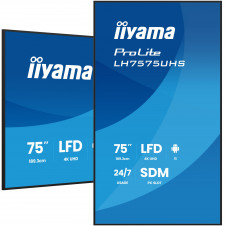 iiyama LH7575UHS-B2AG pantalla de señalización Pantalla plana para señalización digital 190,5 cm (75
