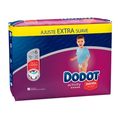 DODOT PANTS ETAPAS T-5 PAÑAL-BRAGUITA 9-15 KG 58 U