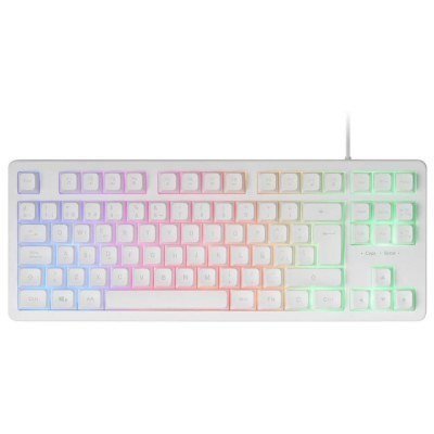 Teclador mars gaming mk023 tkl frgb usb 2.0 blanco