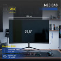 Monitor iggual ML21S, 21,5 pulgadas, Full HD, IPS, 1 ms, HDMI, DisplayPort, VGA, 99% sRGB - imagen 4