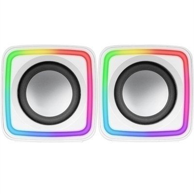 Mars Gaming Altavoces MSCUBE Premium 8W White