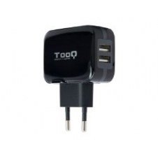 Cargador De Pared Tooq 12w 1usb-a 2.0 Negro