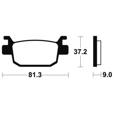 TECNIUM Sintered Metal Brake Pads - MR332 MR332