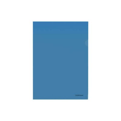 Erichkrause Fizzy Classic Dossier Uñero A4 Semitransparente - Textura Piel de Naranja - Color Azul