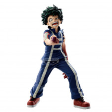 Figura banpresto my hero academia the amazing heroes izuku midoriya sports festival ver. 17cm
