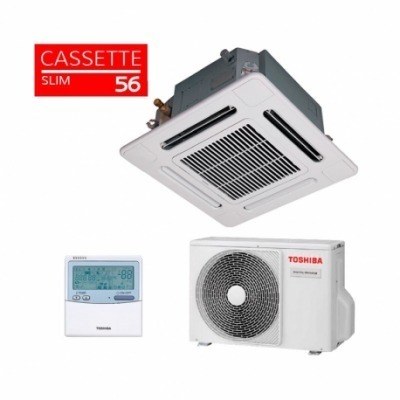 Aire acondicionado Toshiba Cassette Slim Inverter 56 60x60 de 5 kW