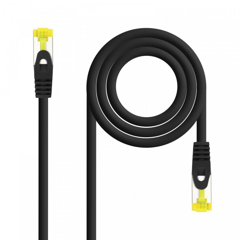 Nanocable - CABLE RED LATIGUILLO LSZH CAT.6A SFTP AWG26, 25 CM