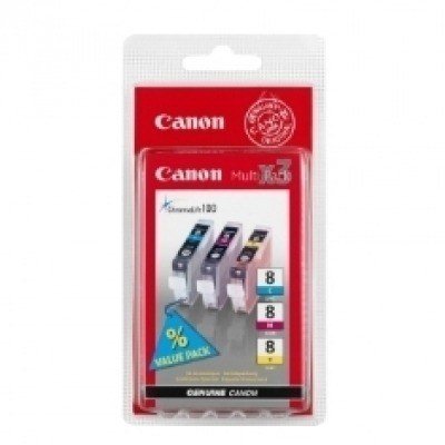 Multipack canon cli - 8 pixma 8ml 4200 - 5200 - 6600 - mp500 - 800 blister