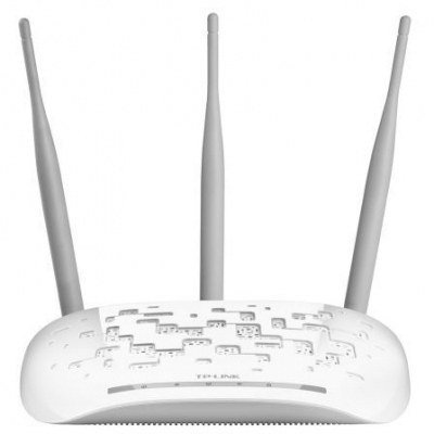 PUNTO DE ACCESO INALÁMBRICO TP-LINK TL-WA901ND V5.0 - 450MBPS 2.4GHZ - 802.11N/G/B - 1X RJ45 - 3X ANTENA 5DBI - SOPORTE POE PASIVO 30 METROS