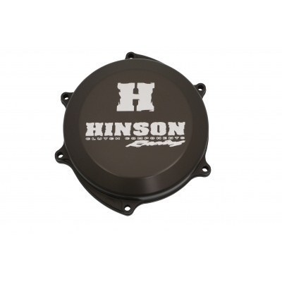 Tapa de embrague HINSON, aluminio, negro, para Yamaha YZ250F C641-1901