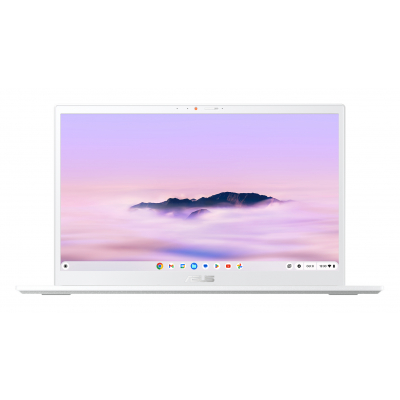 Chromebook Plus CX34 CX3402CVA-PQ1363 - Ordenador Portátil 14 Full HD (Intel Core 3 100U, 8GB RAM, 256GB UFS, Graphics, ChromeOS) Blanco Perla - Teclado QWERTY español