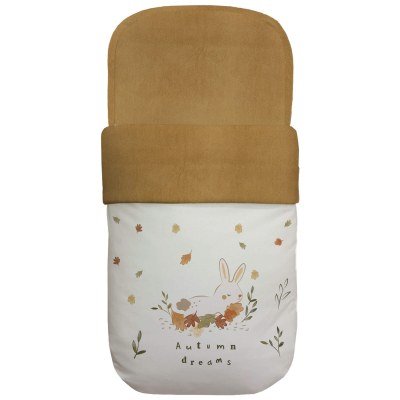 2024 Saco Capazo Otoño Dydados London Estampado Pelo Ocre