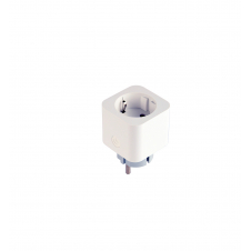 Gembird TSL-PS-S1M-01-W toma de corriente Tipo F Blanco