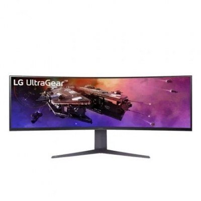Monitor Gaming Ultrapanorámico Curvo LG UltraGear 45GR75DC-B 44.5/ Dual QHD/ 1ms/ 200Hz/ VA/ Negro