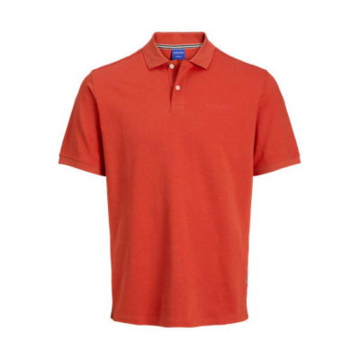Polo JACK & JONES JORFREDERIKSBERG 12263111 NARANJA Naranja