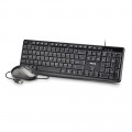 TECLADO + RATON WIRED COCOA KIT V2 NGS