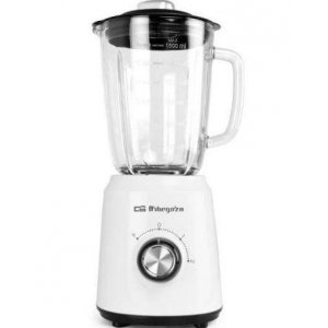 Batidora de vaso Orbegozo BV5040, 500W, blanco