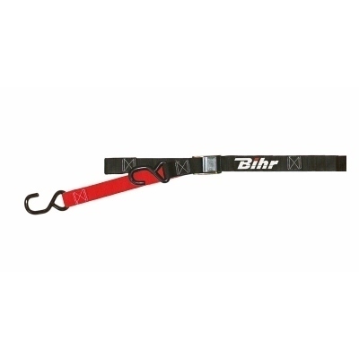 Correas de transporte Bihr negro/rojo L27-031K/R