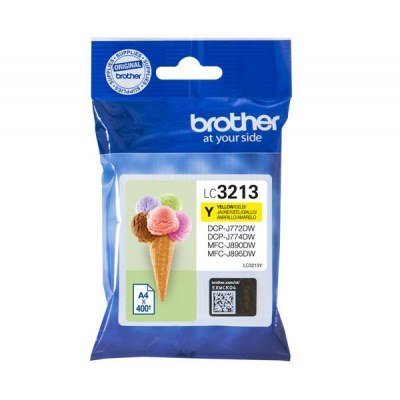 Brother LC3213 Amarillo Cartucho de Tinta Original - LC3213Y