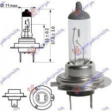 BOMBILLA H7 12V 55/60W