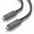 Aisens - Cable Usb 3.1 Gen2 10Gbps Aoc 4K@60Hz 3A 60W E-Marker, Tipo Usb-C/M-Usb-C/M, Negro, 15M