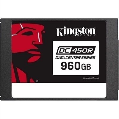 Disco duro interno solido ssd kingston data center 960gb 2.5pulgadas sata3 450r