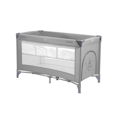 Cuna de viaje 2 niveles So Gifted Gris 2023