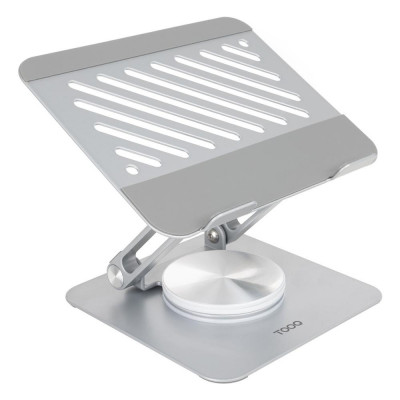 Soporte mesa tooq 360º para dispositivo 13 pulgadas plata