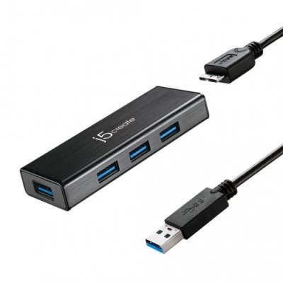 J5CREATE JUH340 MINI HUB USB 3.0 4 PUERTOS