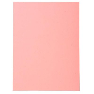 EXACOMPTA Paq.100 subcarpetas Forever 220g rosa