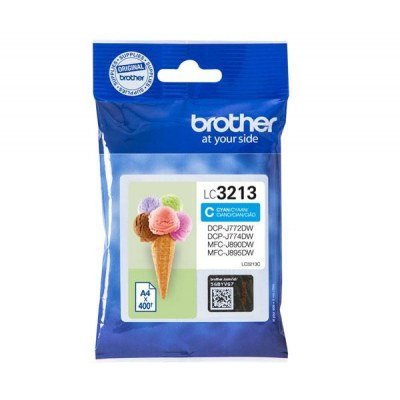 Brother LC3213 Cyan Cartucho de Tinta Original - LC3213C