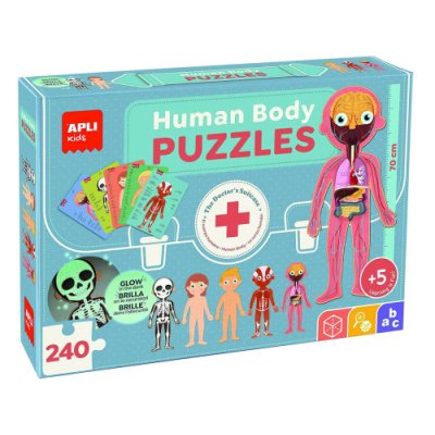 APLI PUZZLE EDUCATIVO CUERPO HUMANO 240 PIEZAS +5 AÑOS
