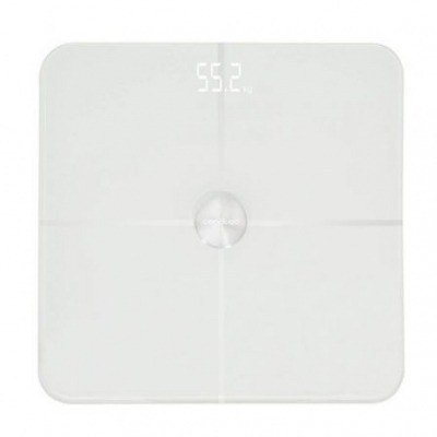 Báscula de Baño Cecotec Surface Precision 9600 Smarth Healthy/ Análisis Corporal/ Bluetooth/ Hasta 180kg/ Blanca