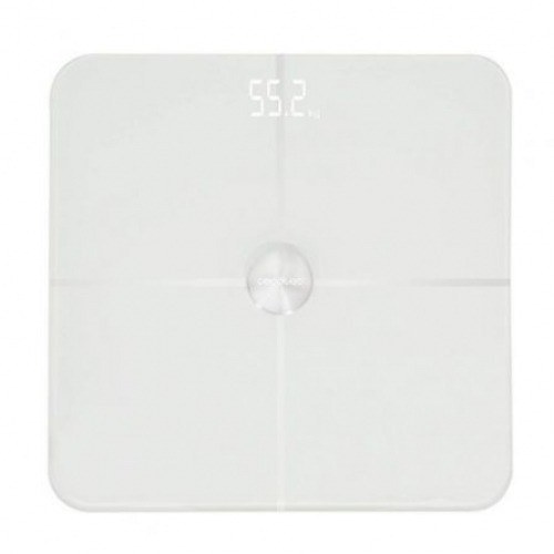 Báscula de Baño Cecotec Surface Precision 9600 Smarth Healthy/ Análisis Corporal/ Bluetooth/ Hasta 180kg/ Blanca