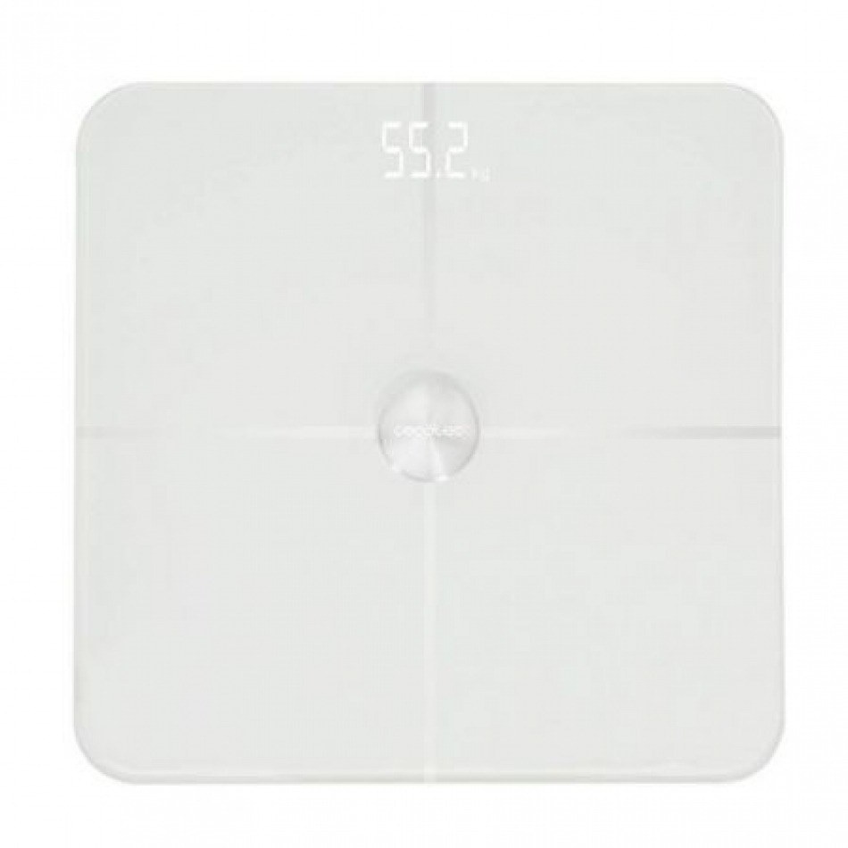 Báscula de Baño Cecotec Surface Precision 9600 Smarth Healthy/ Análisis Corporal/ Bluetooth/ Hasta 180kg/ Blanca