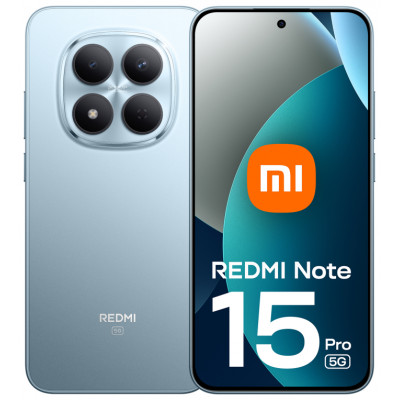 SMARTPHONE XIAOMI REDMI NOTE 15 PRO 5G 6,83 8GB/256GB GLACIER BLUE
