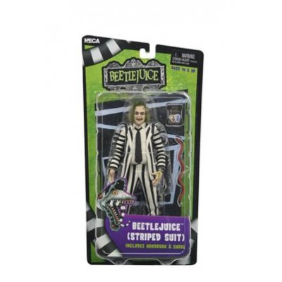 Beetlejuice black and white striped suit scale action fig. 18 cm beetlejuice (1988)