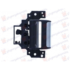 MANETA INTERIOR DE PUERTA DELANTERA/TRASERA  NEGRA/PLATA