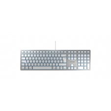 CHERRY KC 6000 SLIM FOR MAC teclado Oficina USB QWERTZ Alemán Plata