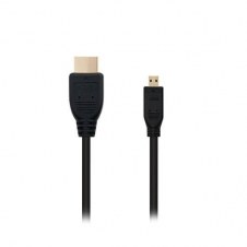 Cable micro hdmi tipo d a hdmi tipo a nanocable - macho - macho - alta velocidad - negro