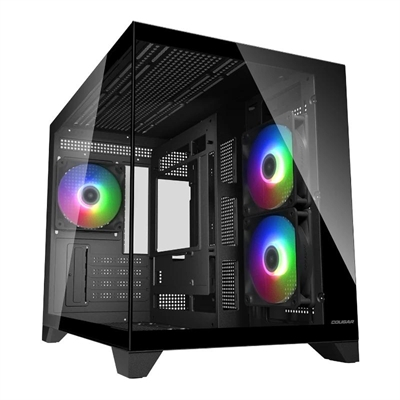 Caja Atx Cougar  FV150 Mini Rgb Negra