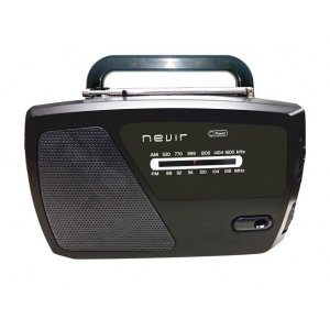 Radio portátil Nevir NVR140, negro