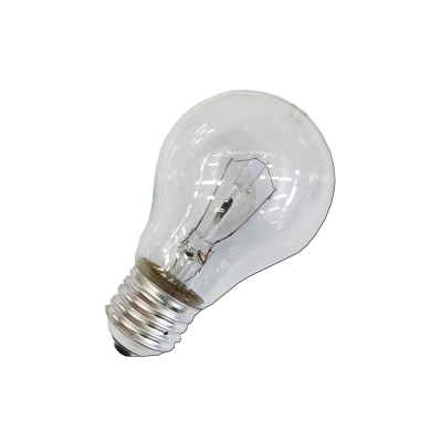 Bombilla incandescente standard clara 60w e27 (solo uso industrial)