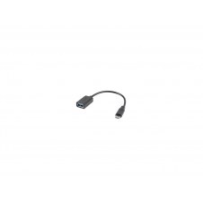 Lanberg AD-OTG-UM-01 cable USB USB 2.0 0,15 m Micro-USB A USB A Negro