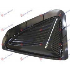 REJILLA PARACHOQUE DELANTERO(CON AGUJERO DE MOLDURA CROMADA