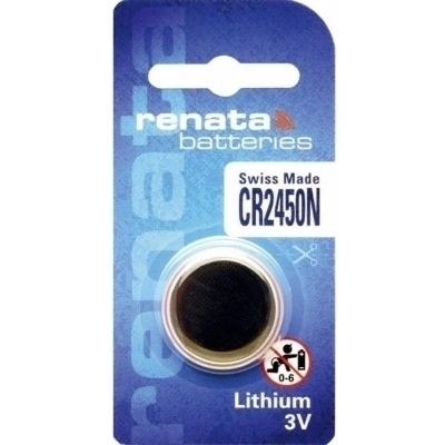 Pila Litio CR2450 3Vdc 540mAh RENATA