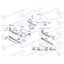 ESQUINA SUPERIOR TRASERA (1 SENSOR) (O)